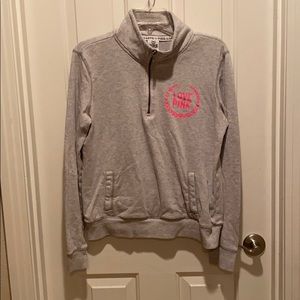 PINK sweatshirt in gray